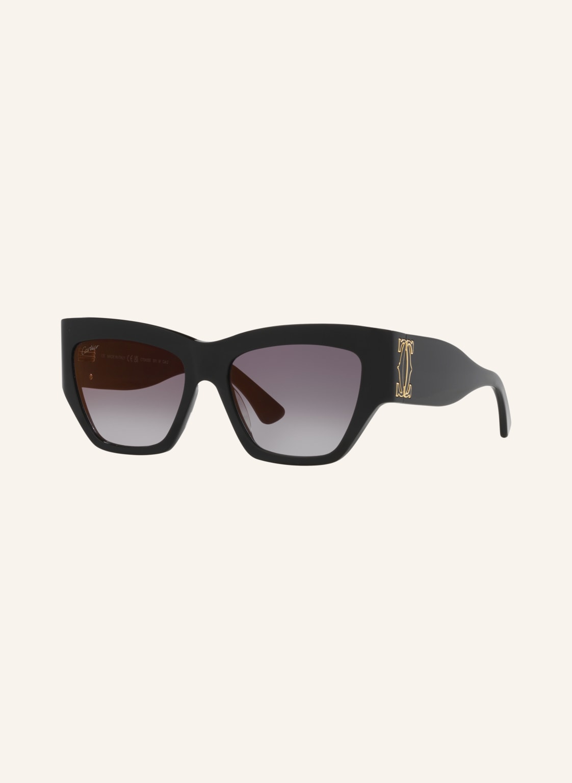 Cartier Sonnenbrille ct0435s schwarz Cartier Sonnenbrille ct0435s schwarz von Cartier