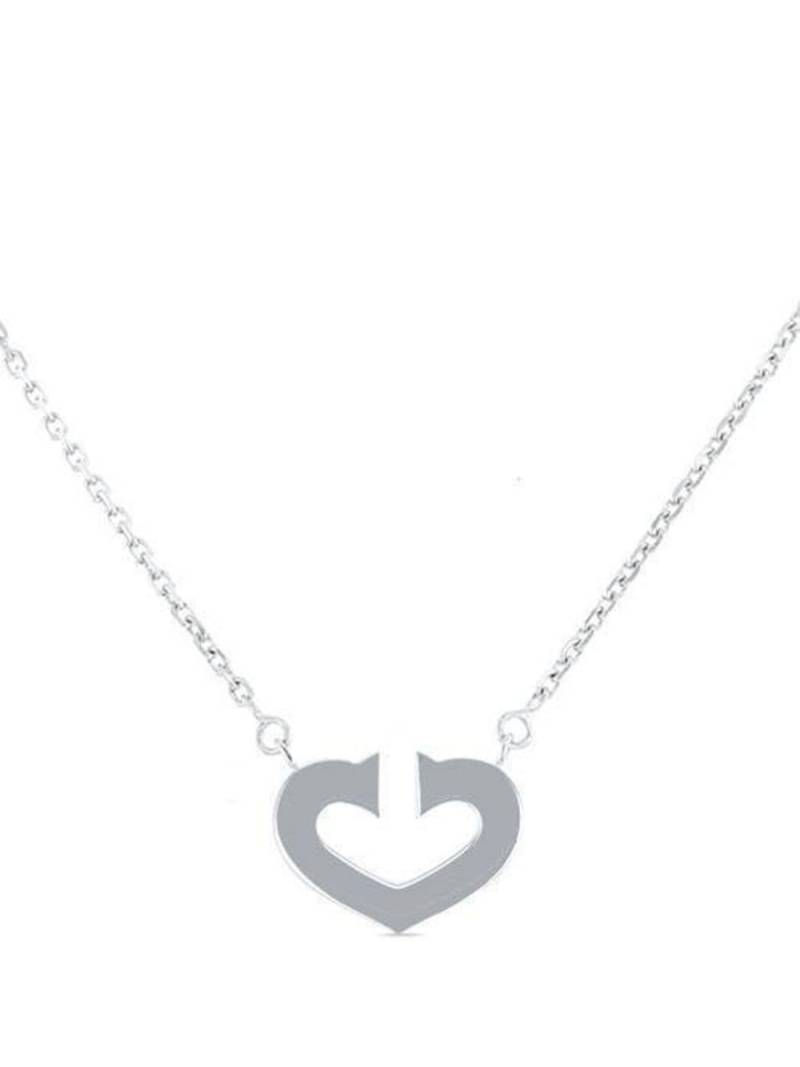 Cartier white gold C Heart necklace - Silver von Cartier