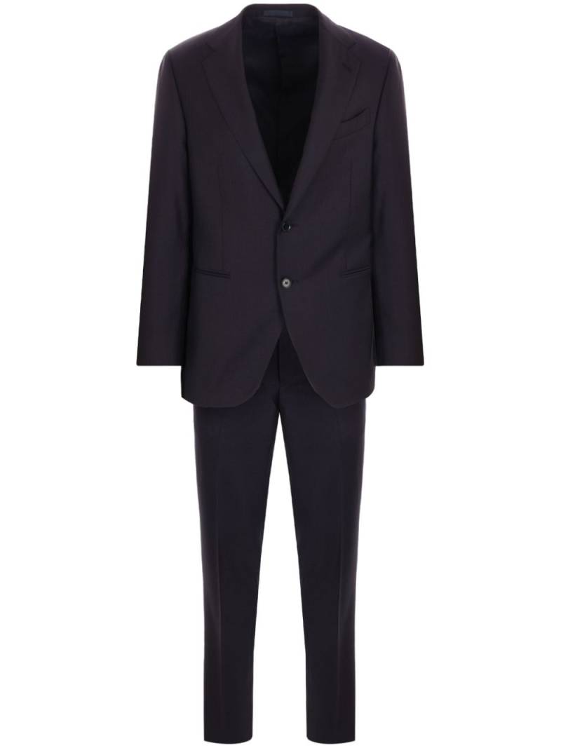 Caruso single-breasted suit - Blue von Caruso