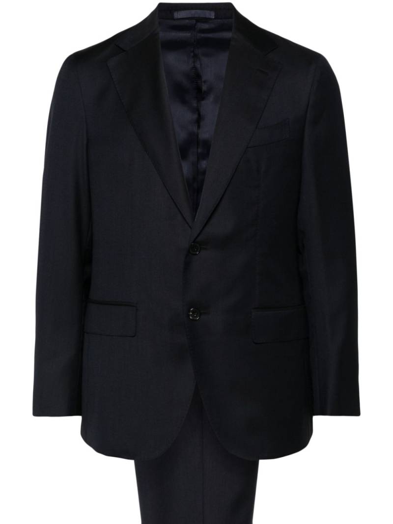 Caruso single-breasted suit - Blue von Caruso