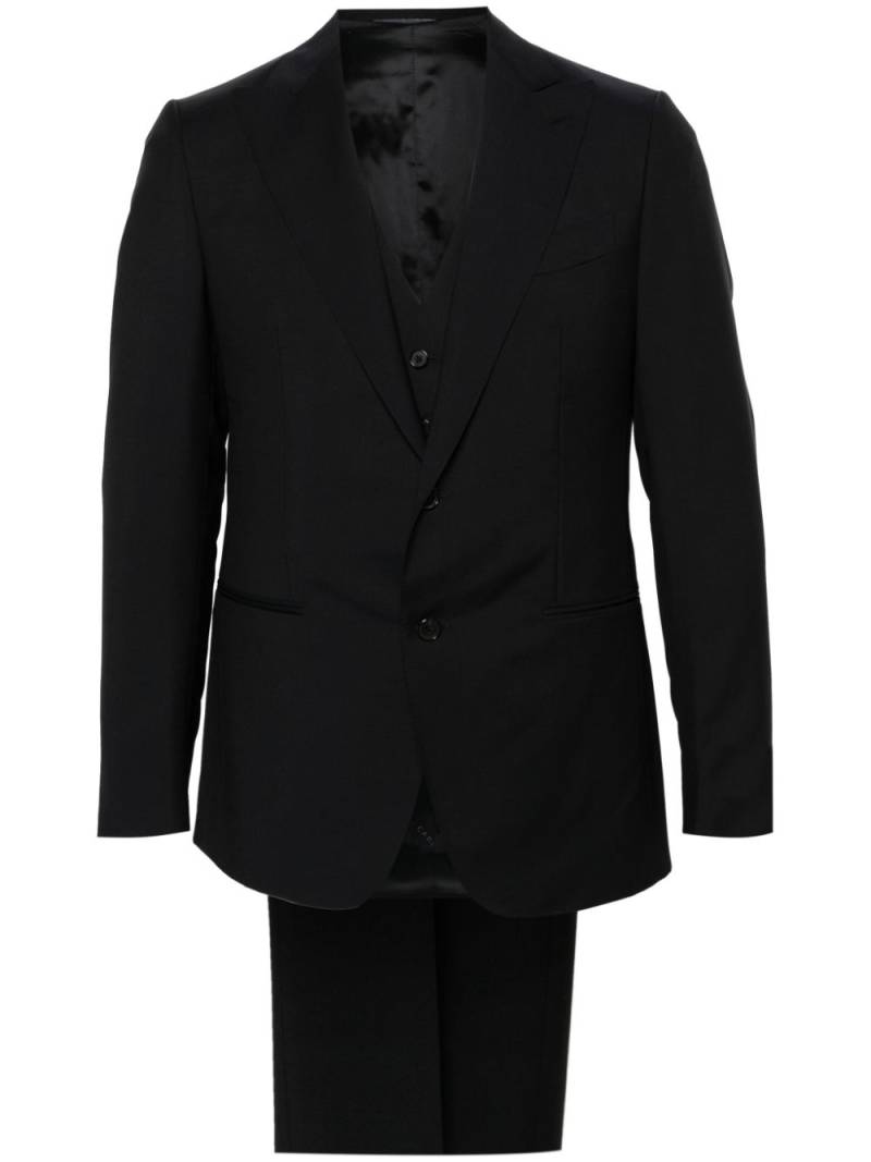 Caruso single-breasted suit - Blue von Caruso