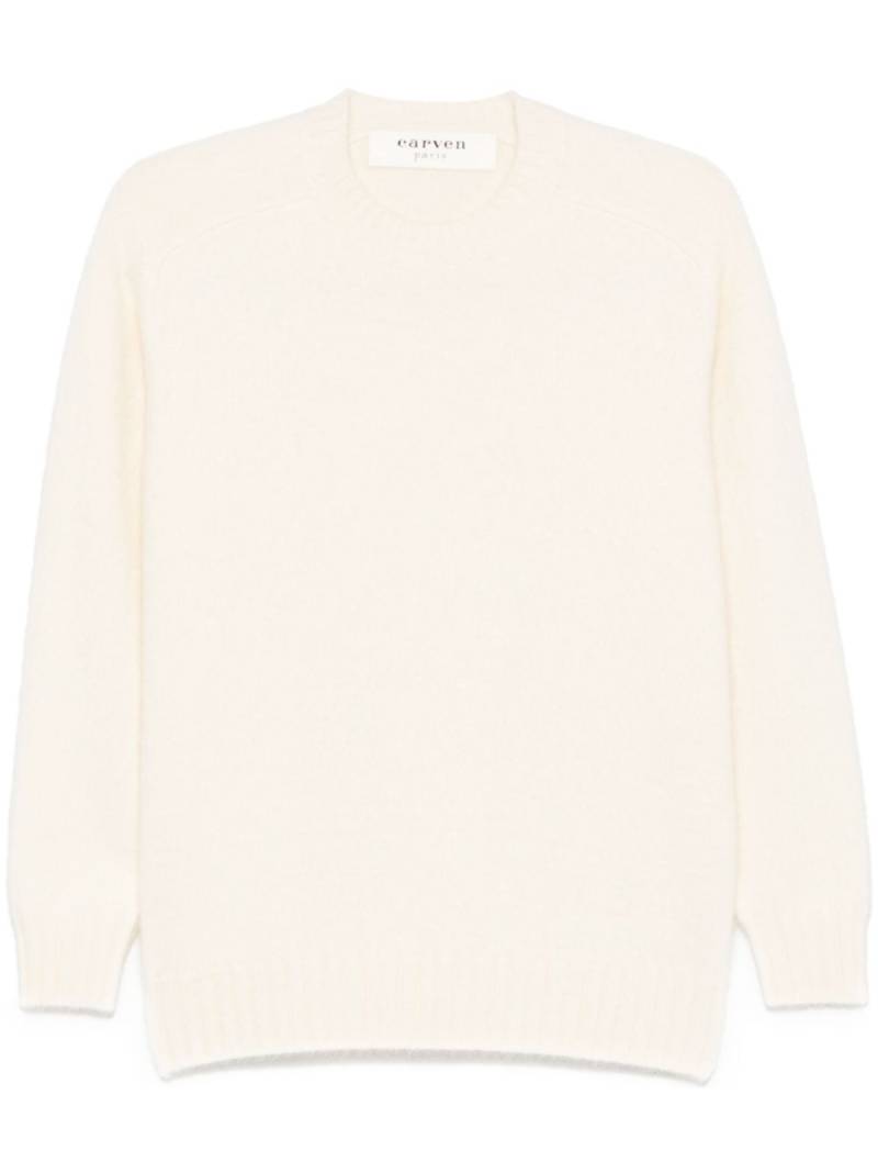 Carven cashmere sweater - Neutrals von Carven