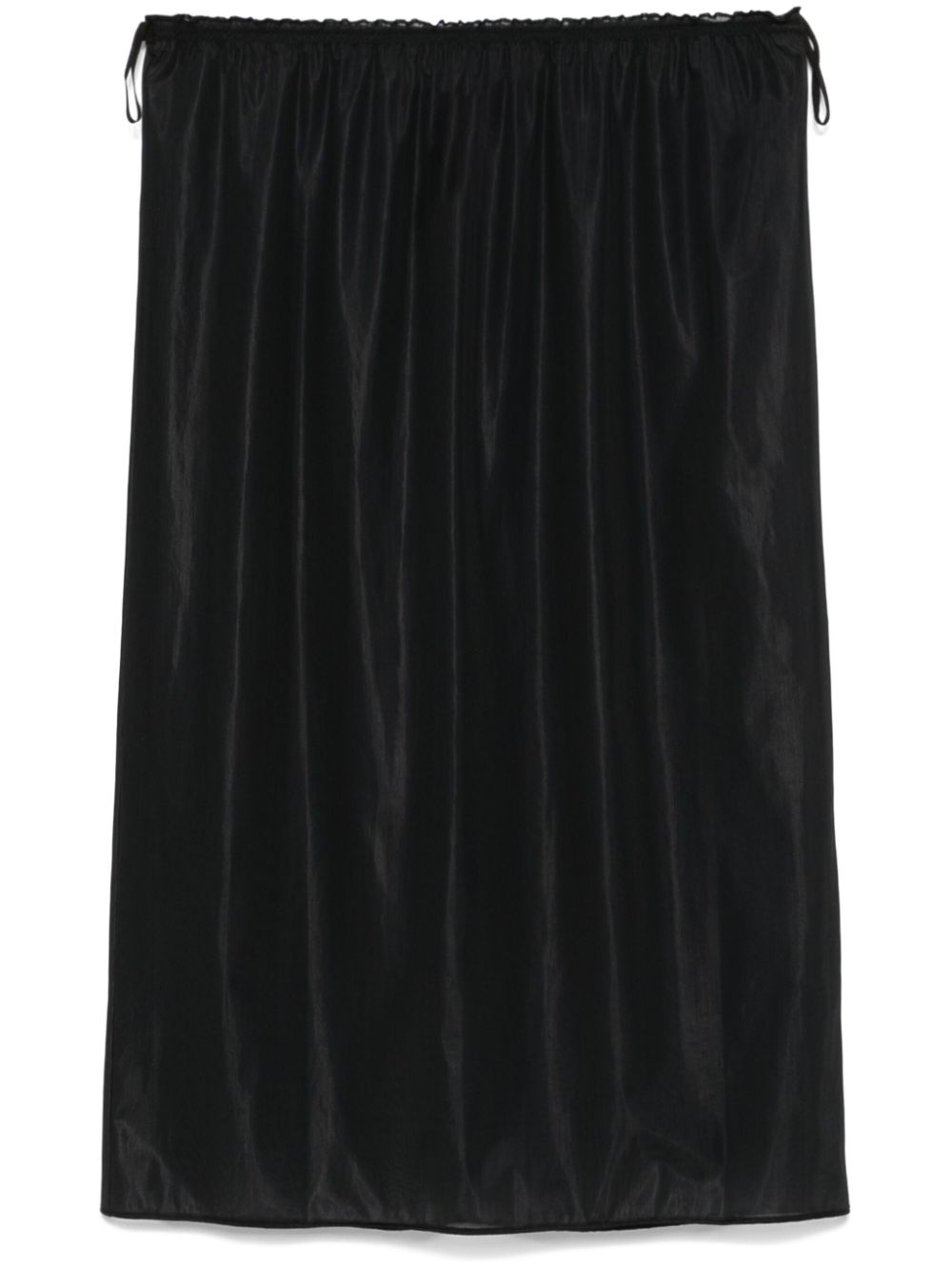 Carven semi-sheer midi skirt - Black von Carven