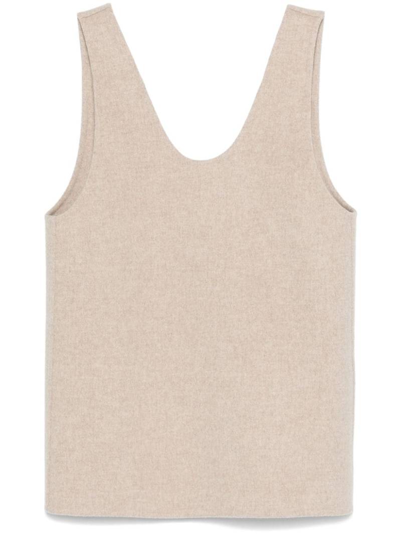 Carven wool tank top - Neutrals von Carven