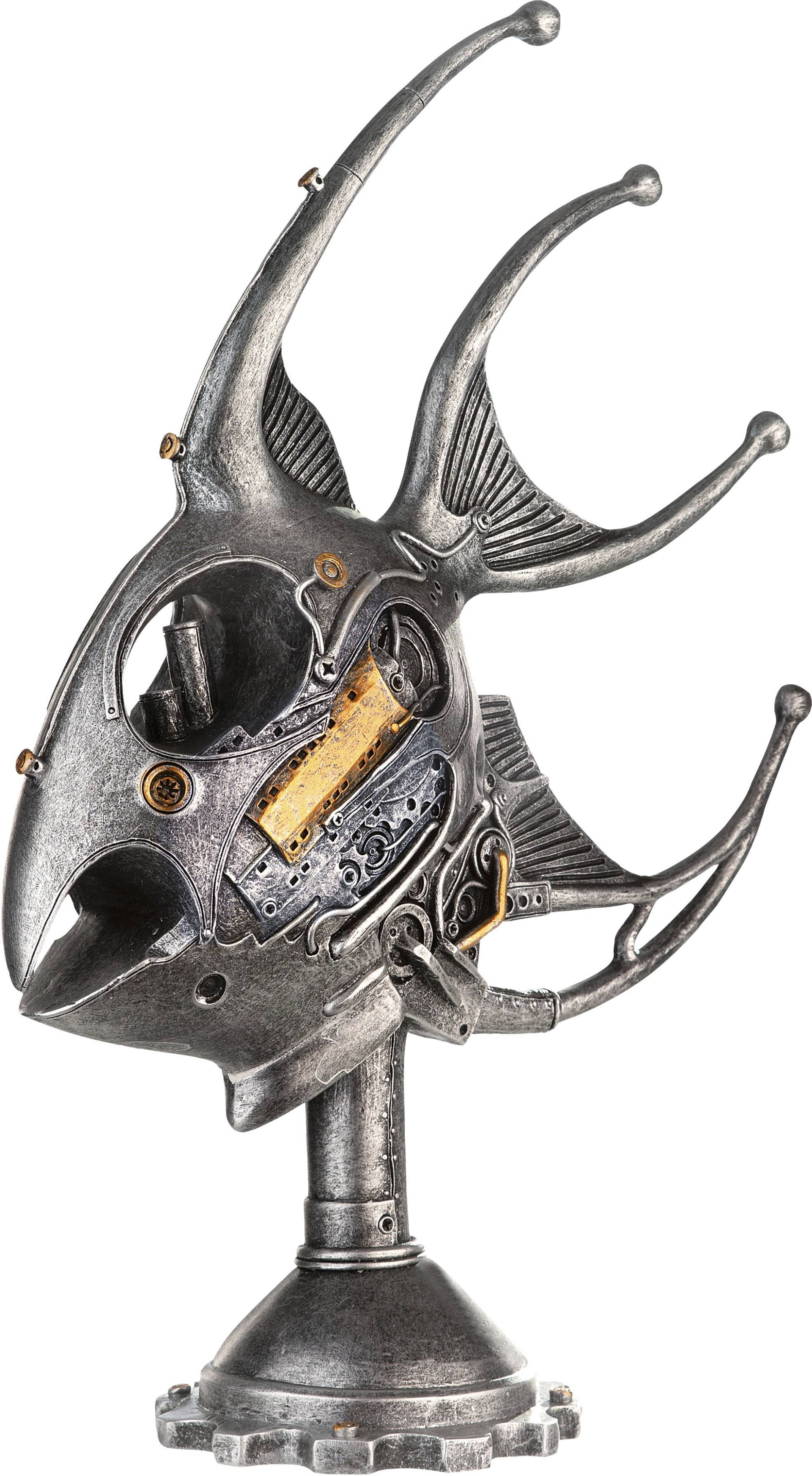 Casablanca by Gilde Dekofigur »Skulptur Steampunk Fisch, silber«, silberfarben von Casablanca by Gilde