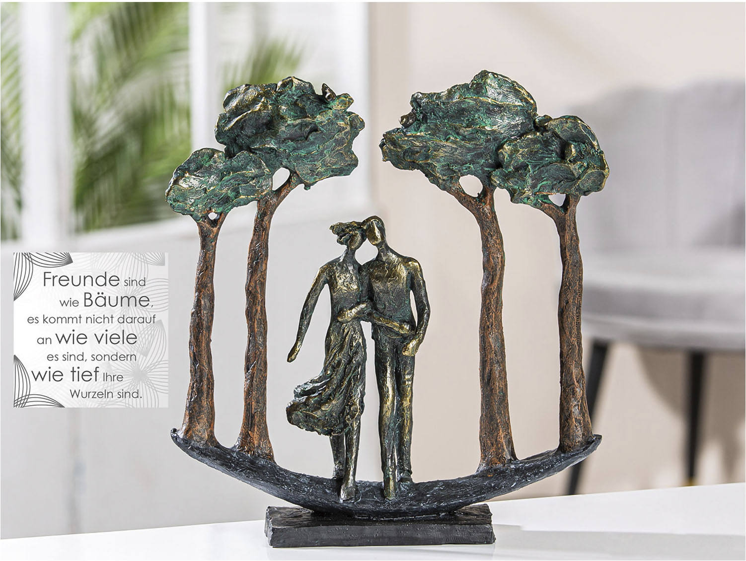 Casablanca by Gilde Dekofigur »Skulptur "Under Trees"« von Casablanca by Gilde