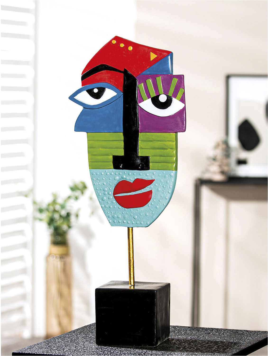 Casablanca by Gilde Fantasy-Figur »Gesicht Abstrakt "Mondrian"« von Casablanca by Gilde