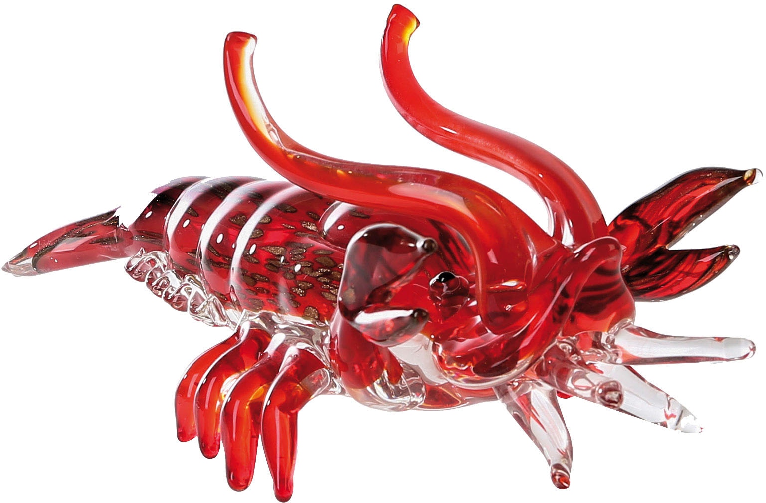 Casablanca by Gilde Tierfigur »Glasskulptur Hummer« von Casablanca by Gilde