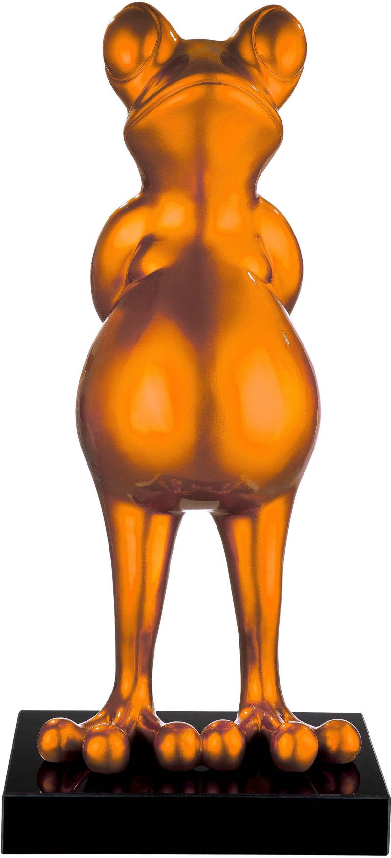 Casablanca by Gilde Tierfigur »Skulptur Frosch orange« von Casablanca by Gilde