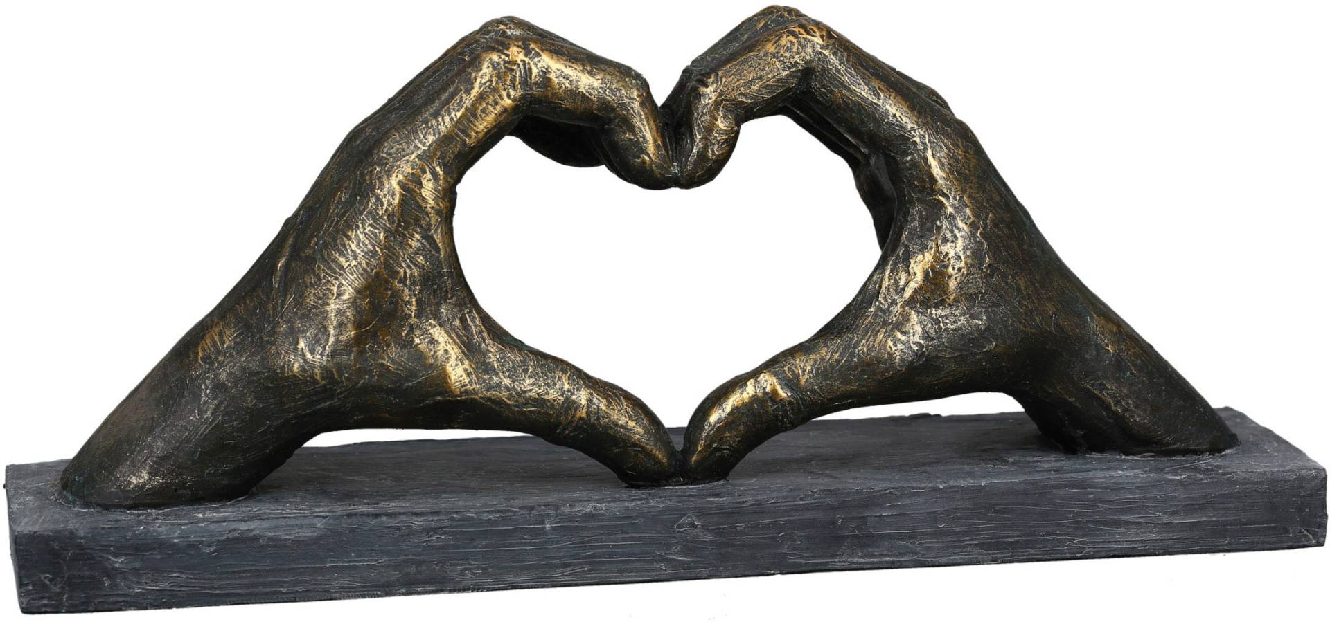 Casablanca by Gilde Wanddekoobjekt »Skulptur "Herz aus Händen"«, (1 St.) Casablanca by Gilde Wanddekoobjekt »Skulptur "Herz aus Händen"«, (1 St.) von Casablanca by Gilde