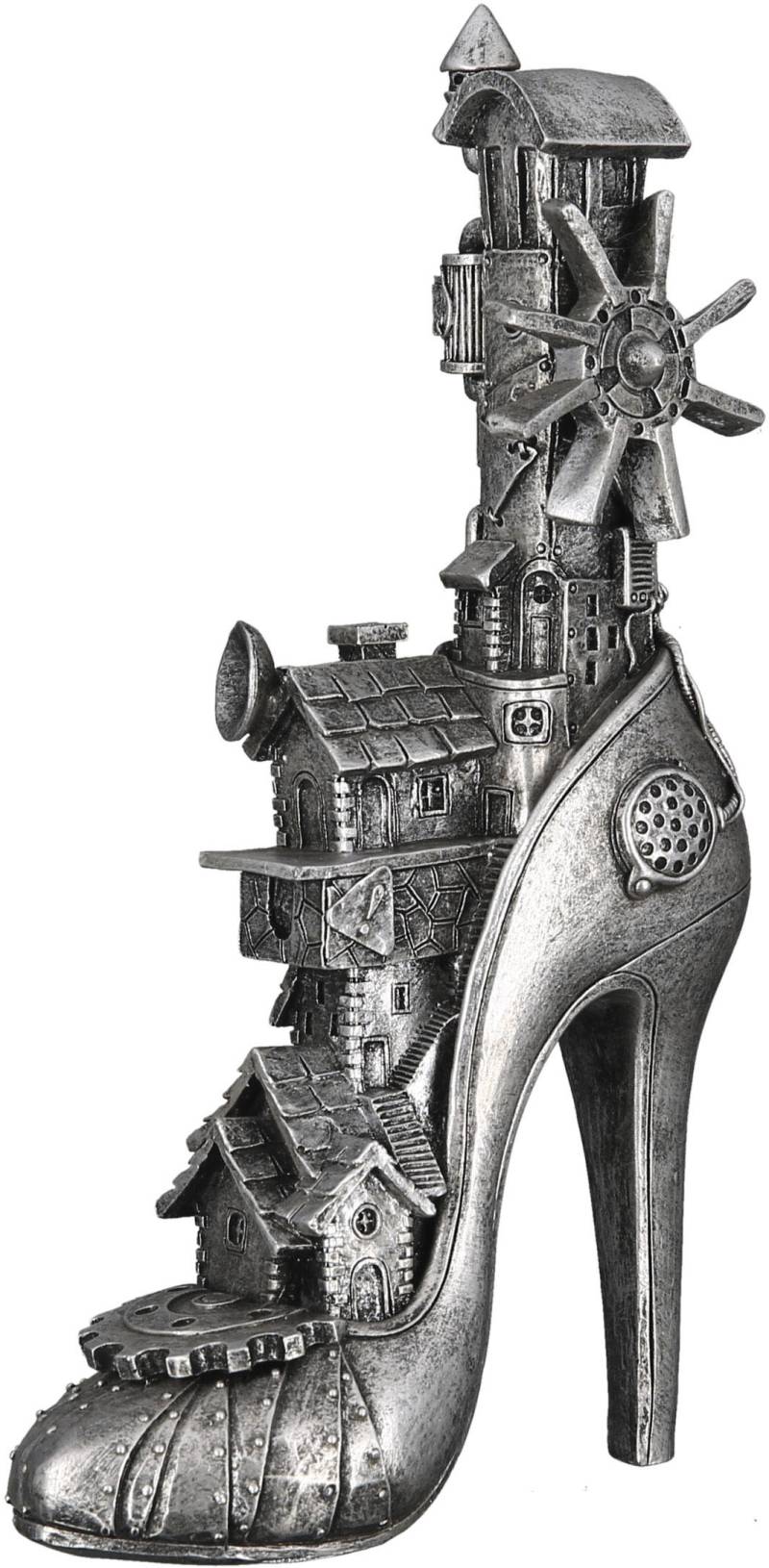 Casablanca by Gilde Wanddekoobjekt »Skulptur High Heel Steampunk«, (1 St.) von Casablanca by Gilde