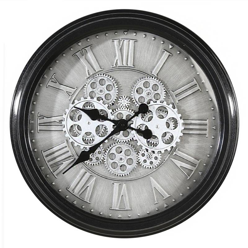 Casablanca by Gilde Wanduhr »Factona, antik silber/schwarz«, 53 cm von Casablanca by Gilde