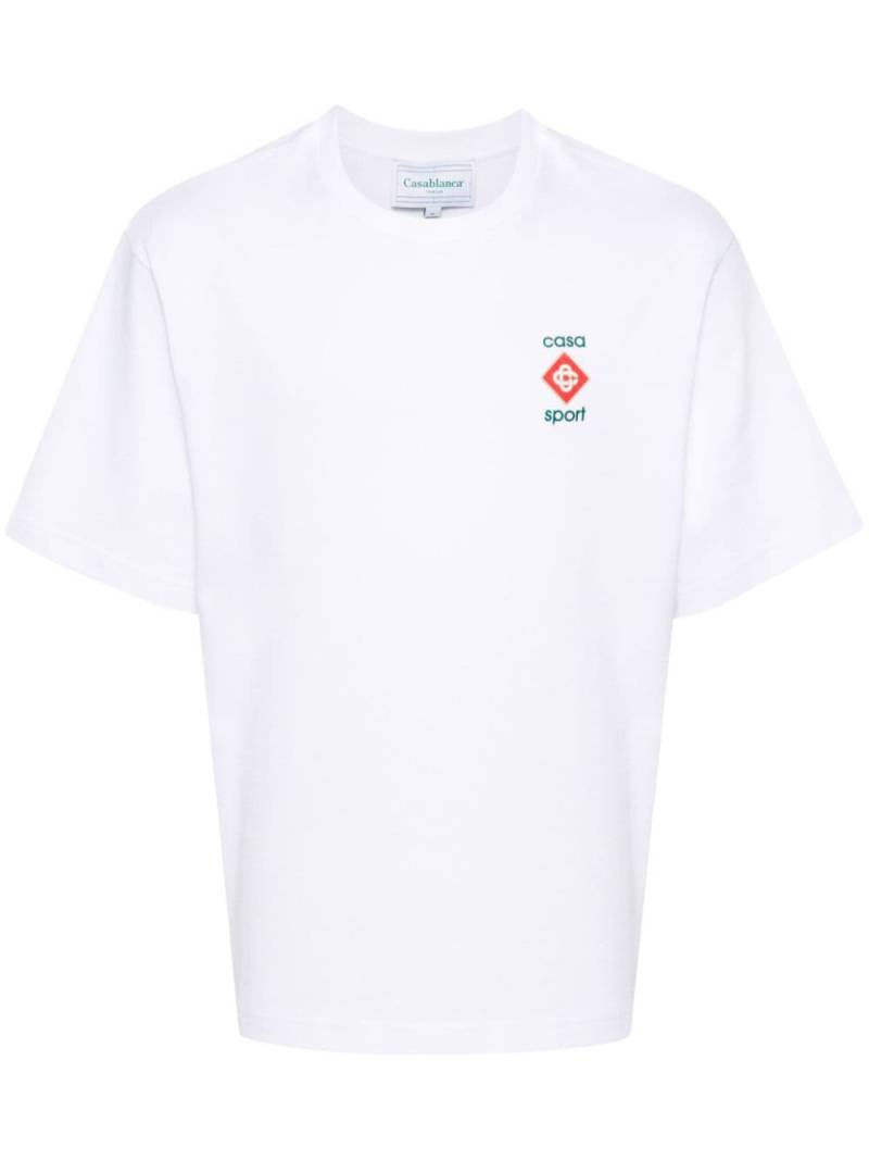 Casablanca Casa Sport 3D T-shirt - White von Casablanca