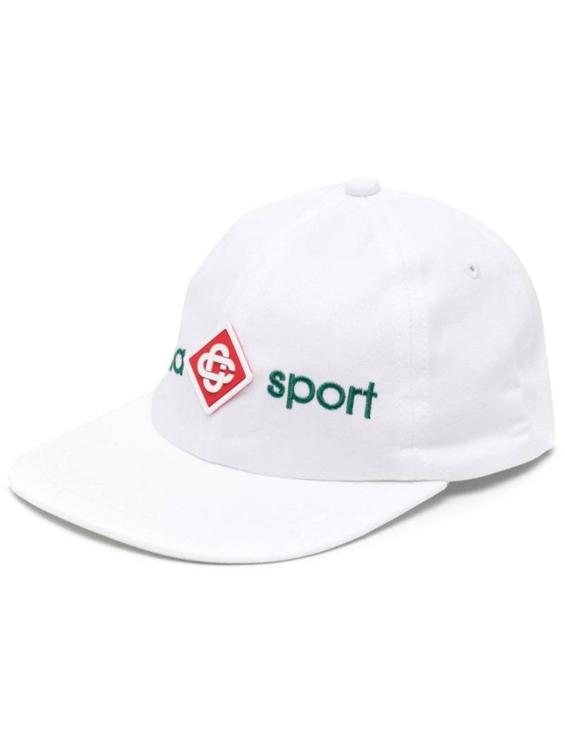 Casablanca Casa Sport baseball cap - White von Casablanca