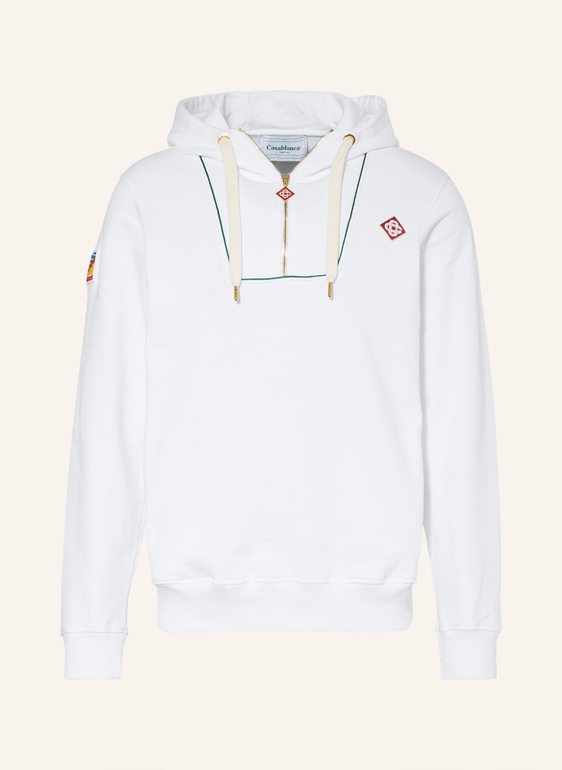 Casablanca Hoodie weiss von Casablanca