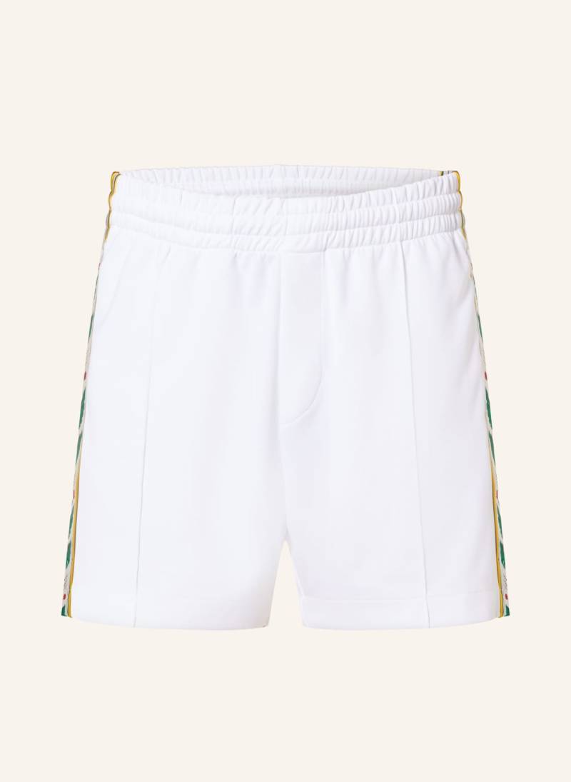 Casablanca Jerseyshorts Mit Galonstreifen weiss von Casablanca