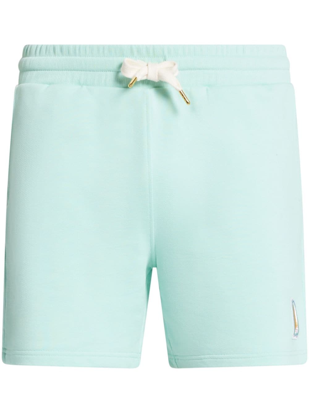 Casablanca L'Arc Colore organic-cotton shorts - Blue von Casablanca