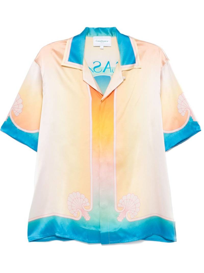 Casablanca L'Arc Coloré shirt - Yellow von Casablanca