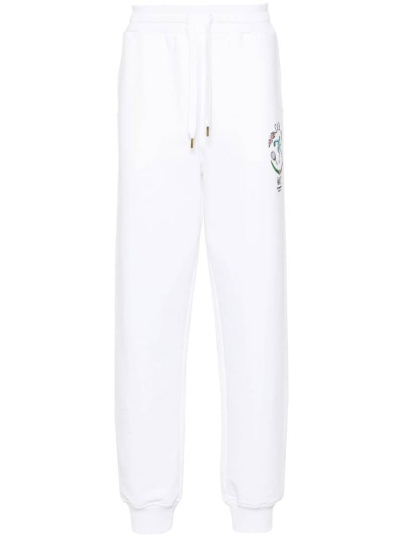 Casablanca Statue En Marbre track pants - White von Casablanca