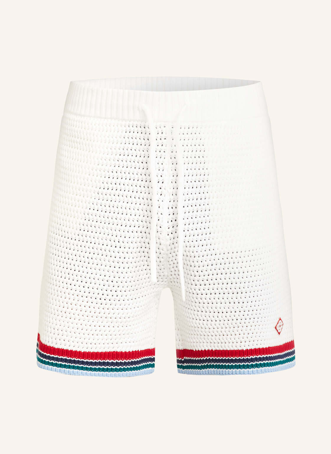 Casablanca Strickshorts weiss von Casablanca