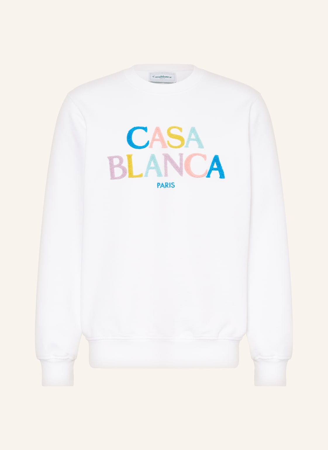 Casablanca Sweatshirt weiss von Casablanca