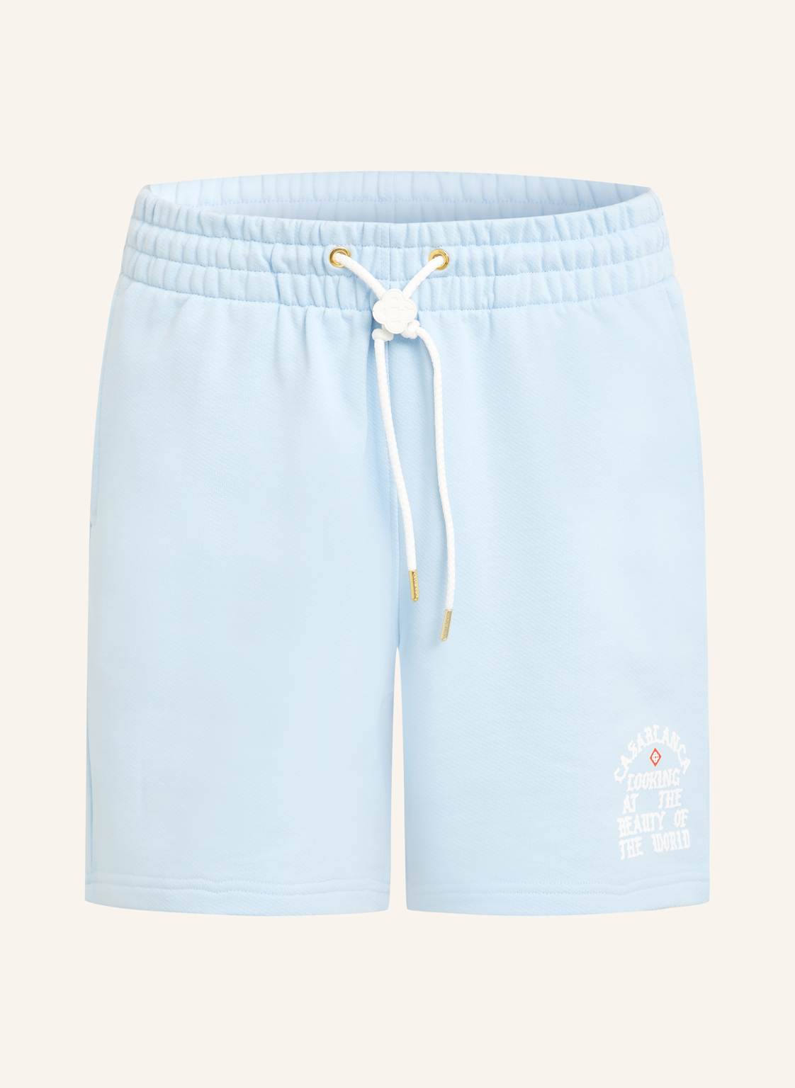 Casablanca Sweatshorts Looking At The Beauty Of The World blau von Casablanca