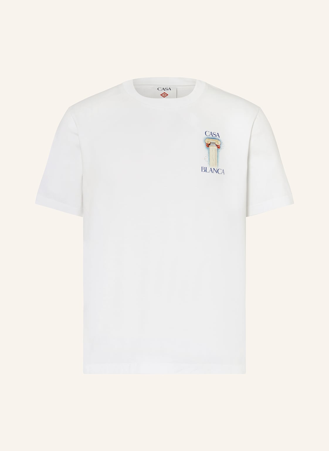 Casablanca T-Shirt La Colomne weiss von Casablanca