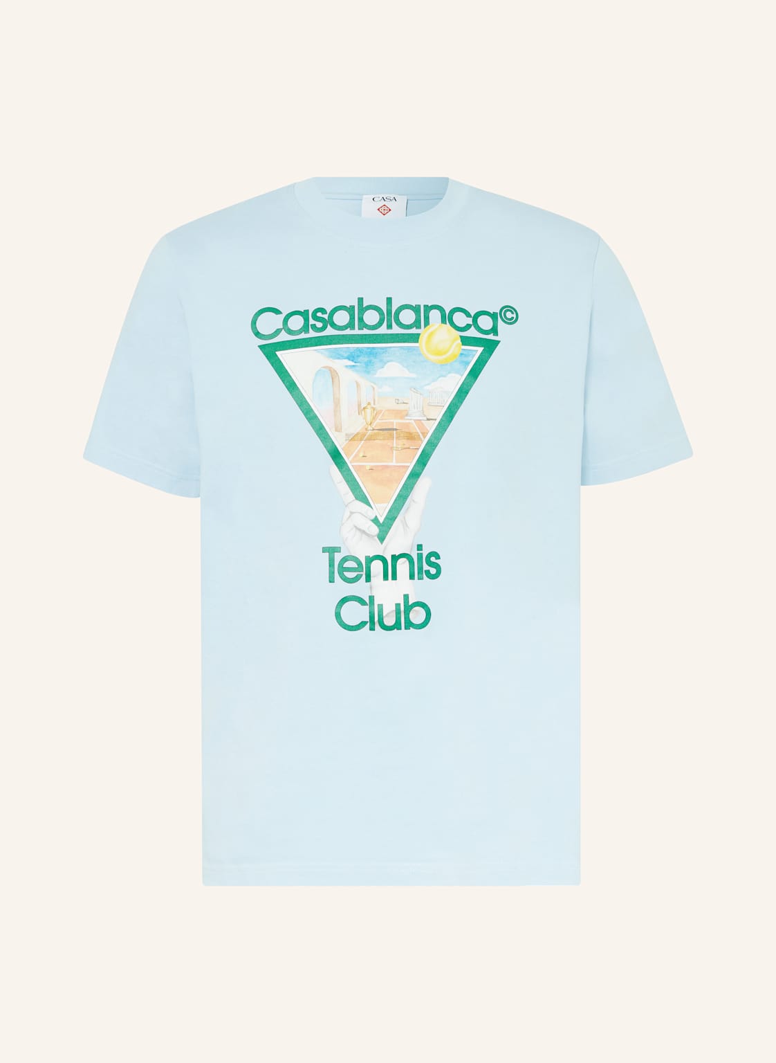 Casablanca T-Shirt blau von Casablanca