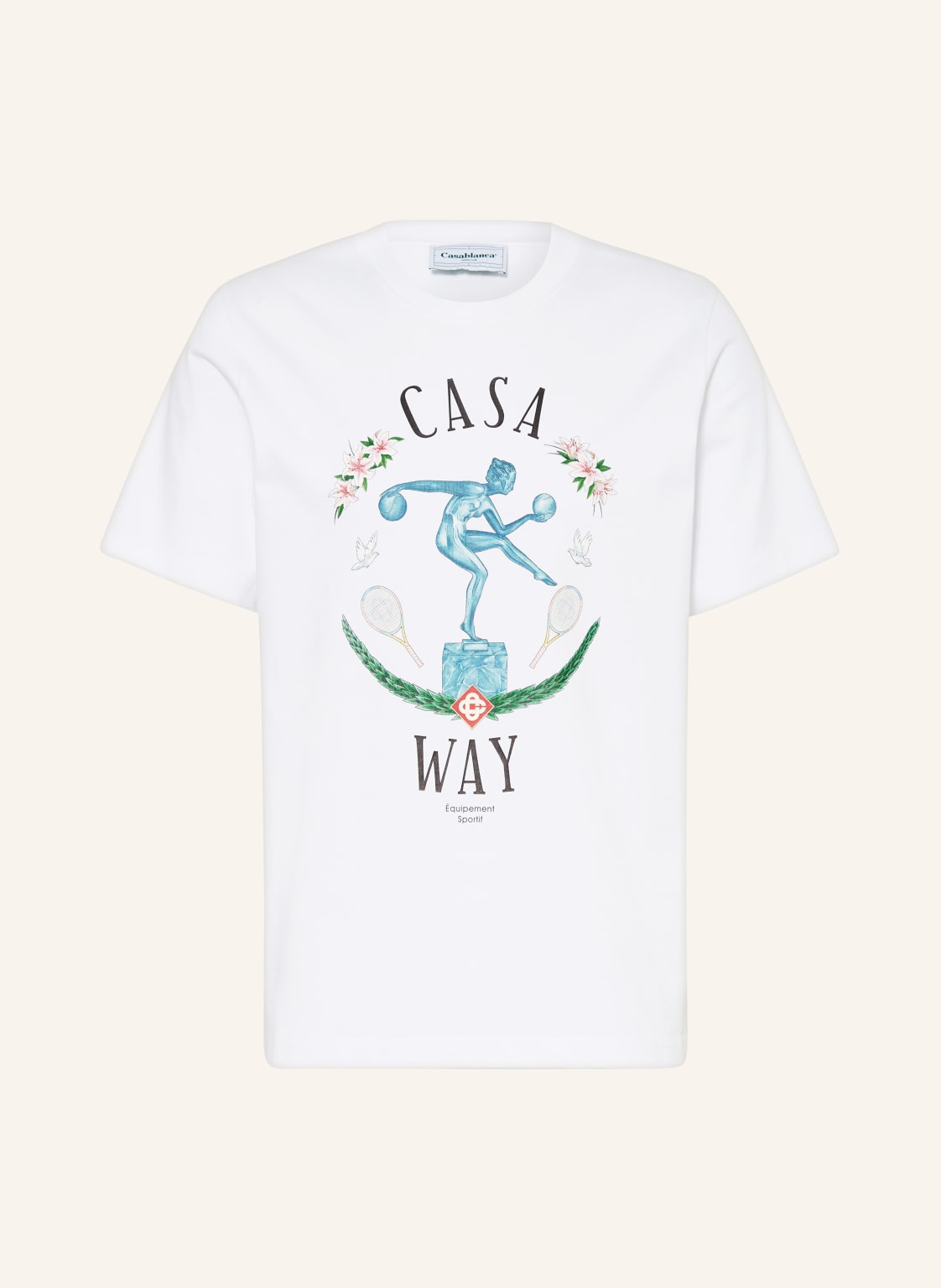 Casablanca T-Shirt weiss von Casablanca