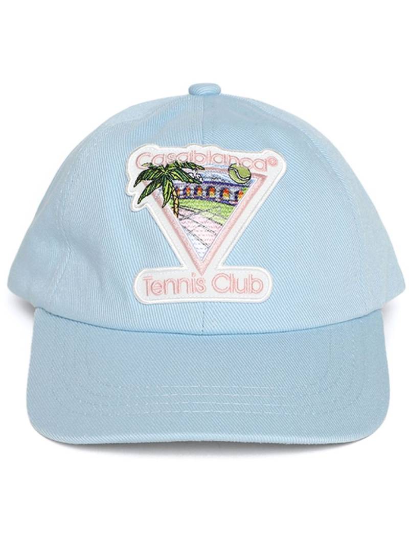 Casablanca Tennis Club Icon cap - Blue von Casablanca