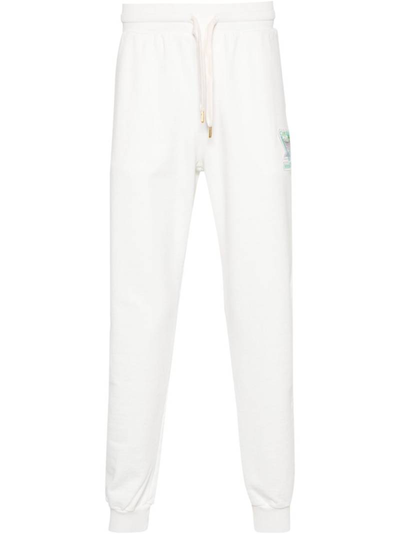 Casablanca Tennis Club track pants - White von Casablanca