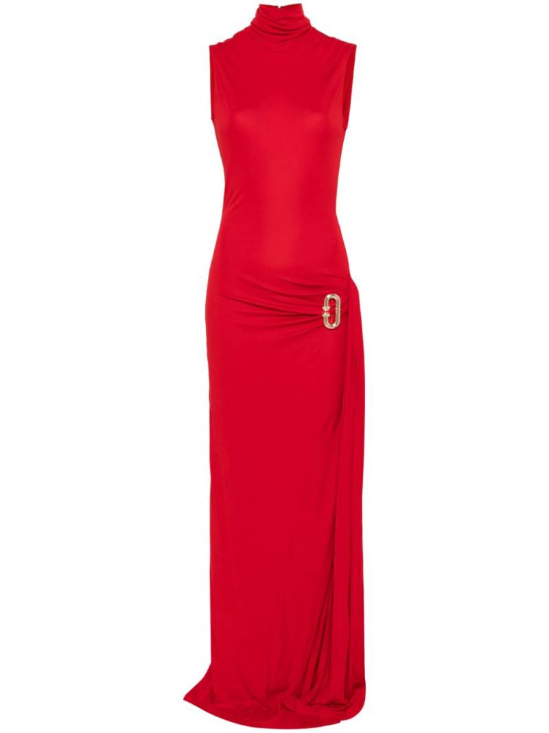 Casablanca draped maxi dress - Red von Casablanca