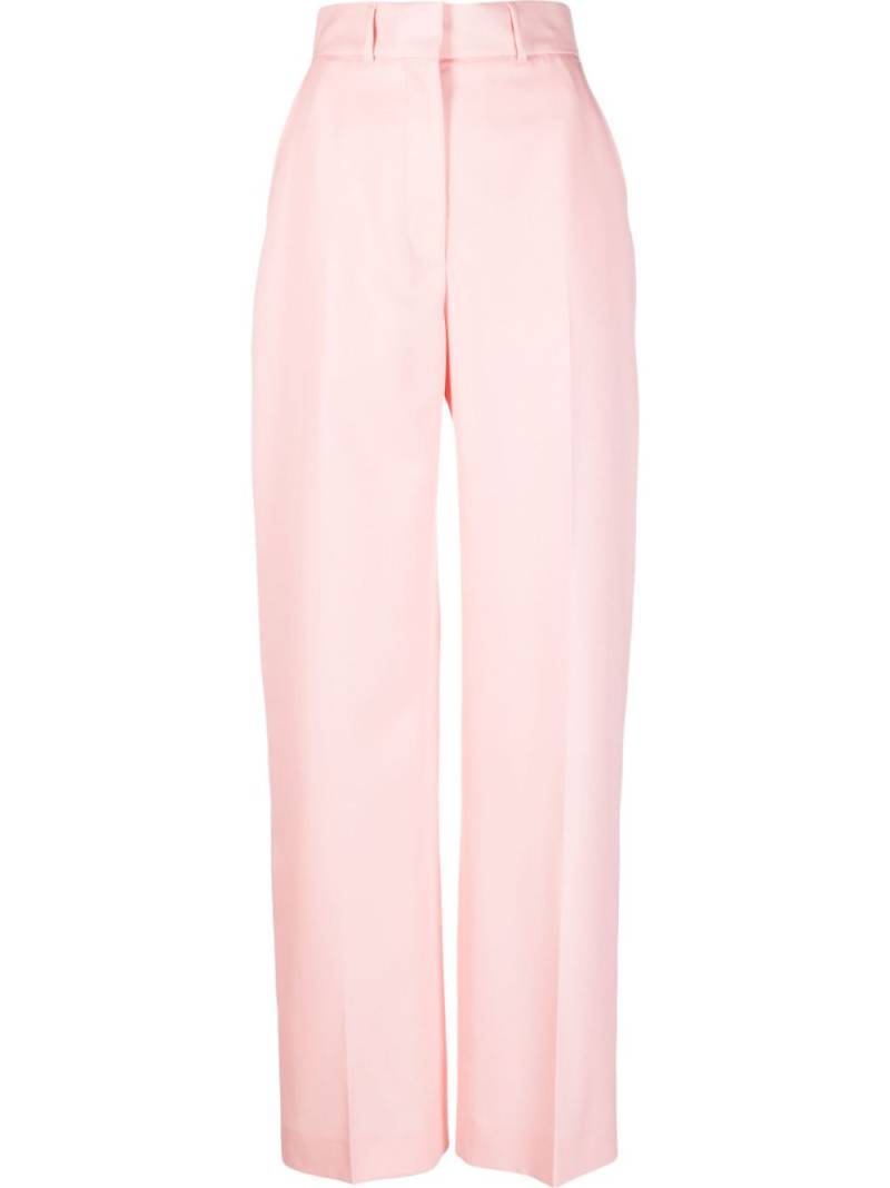 Casablanca tailored high-waisted trousers - Pink von Casablanca