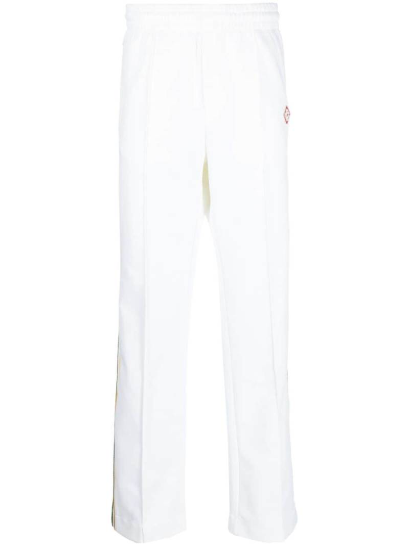 Casablanca tape-detail track pants - White von Casablanca