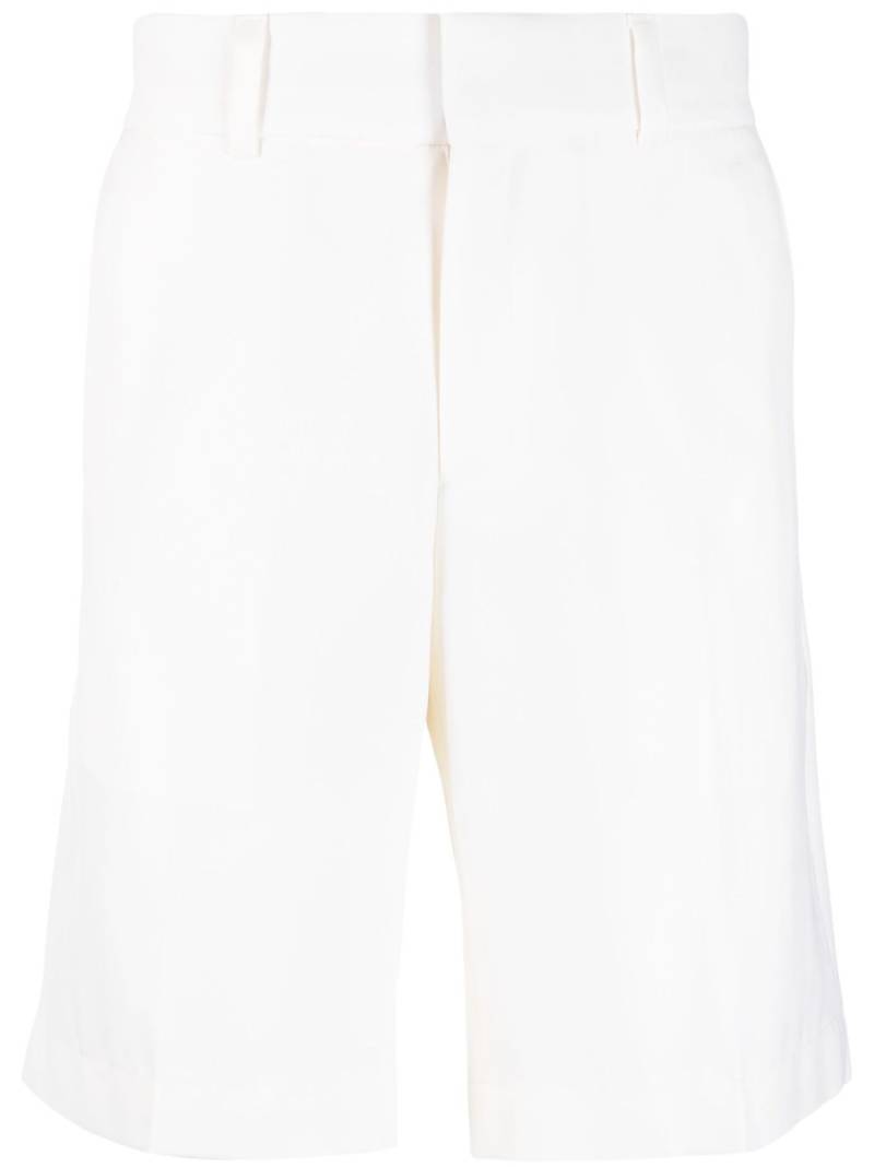 Casablanca virgin wool bermuda shorts - White von Casablanca