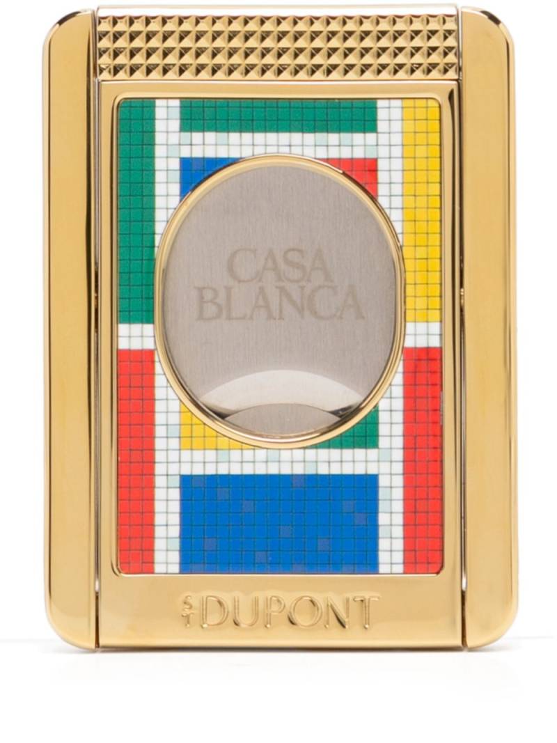 Casablanca x S.T.DUPONT cigar cutter - Gold von Casablanca