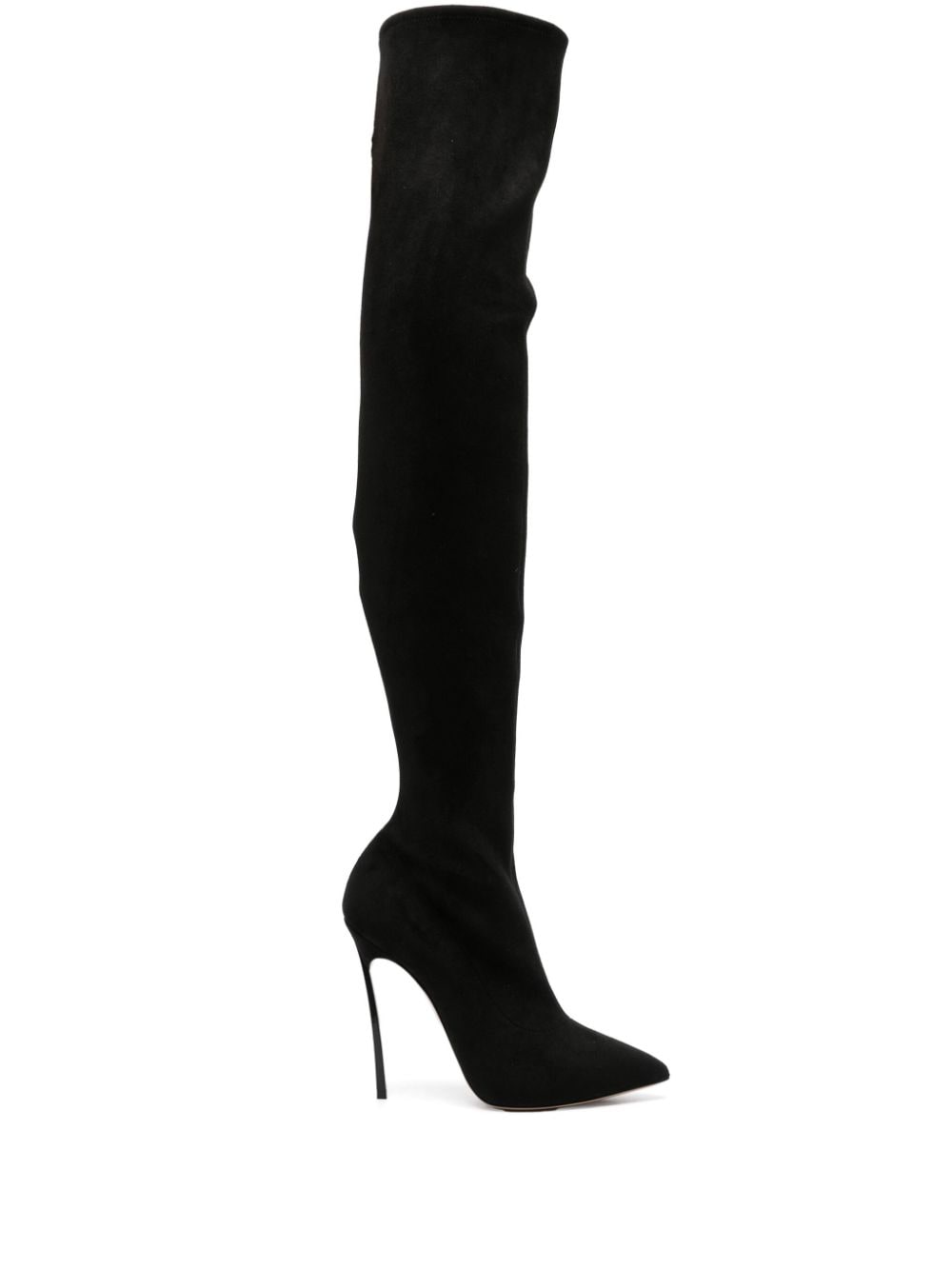 Casadei 100mm Julia boots - Black von Casadei