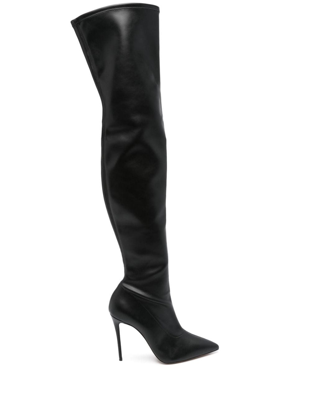 Casadei 100mm Julia boots - Black von Casadei