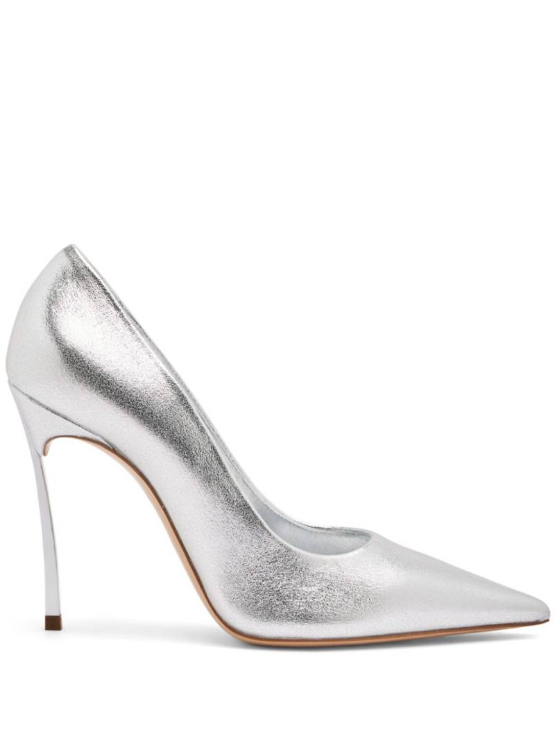 Casadei 100mm Superblade Wonder pumps - Silver von Casadei