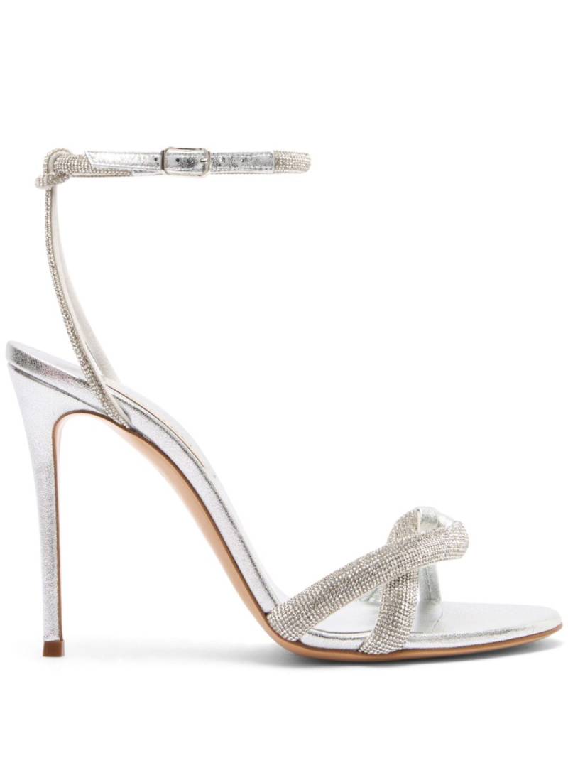 Casadei 100mm Taylor Julia sandals - Silver von Casadei