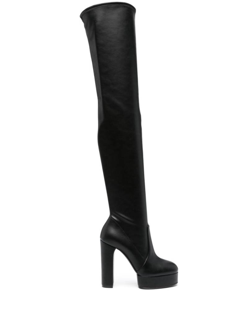 Casadei 120mm Betty boots - Black von Casadei