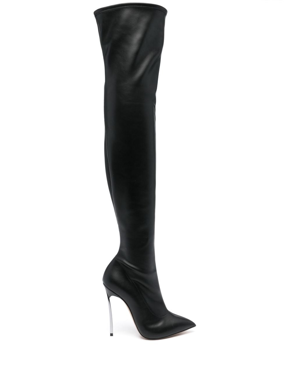 Casadei 120mm Blade boots - Black von Casadei