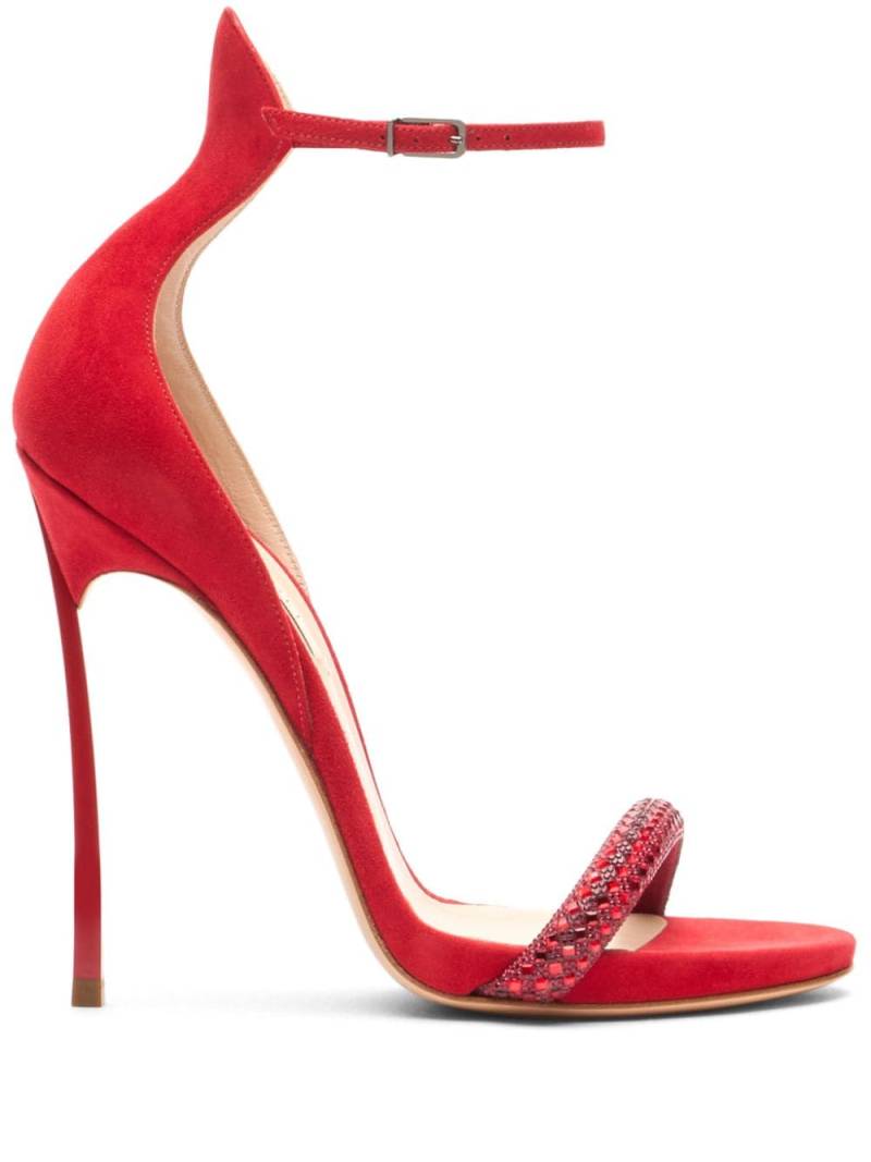 Casadei 120mm Cappa Blade Stratosphere sandals - Red von Casadei