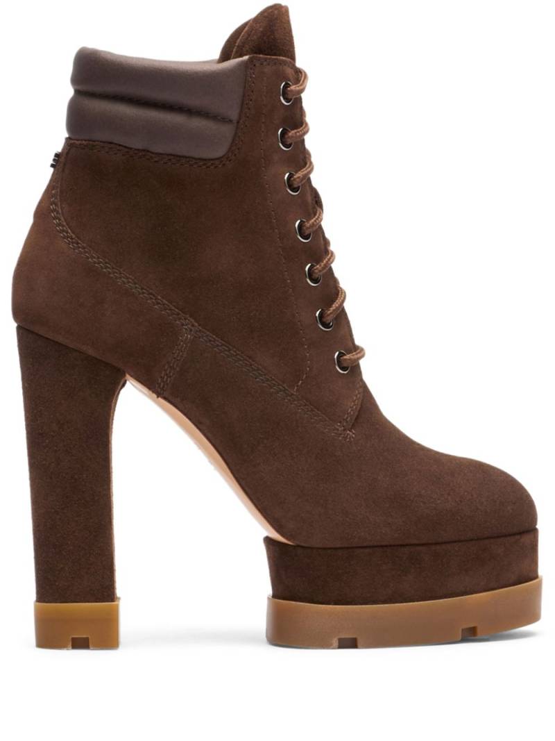 Casadei 120mm Nancy boots - Brown von Casadei