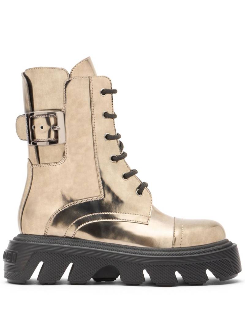 Casadei 40mm Cosmic Generation C boots - Gold von Casadei