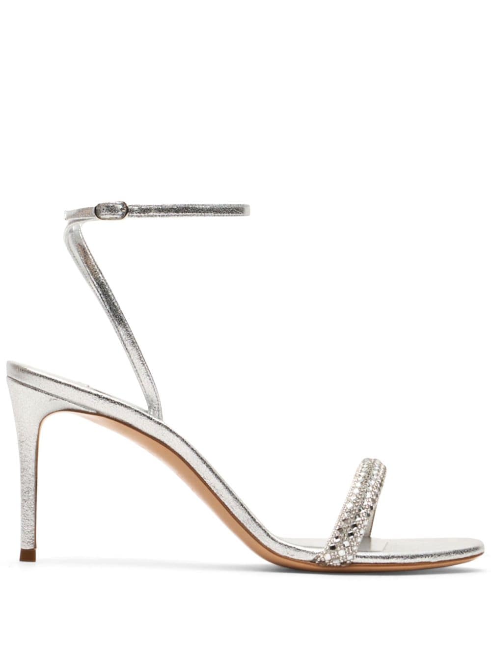 Casadei 80mm Stratosphere Julia Wonder sandals - Silver von Casadei