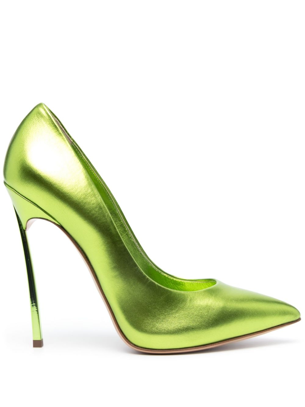 Casadei Blade Flash 120mm pumps - Green von Casadei