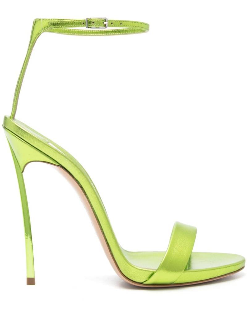 Casadei Blade Flash 140mm sandals - Green von Casadei