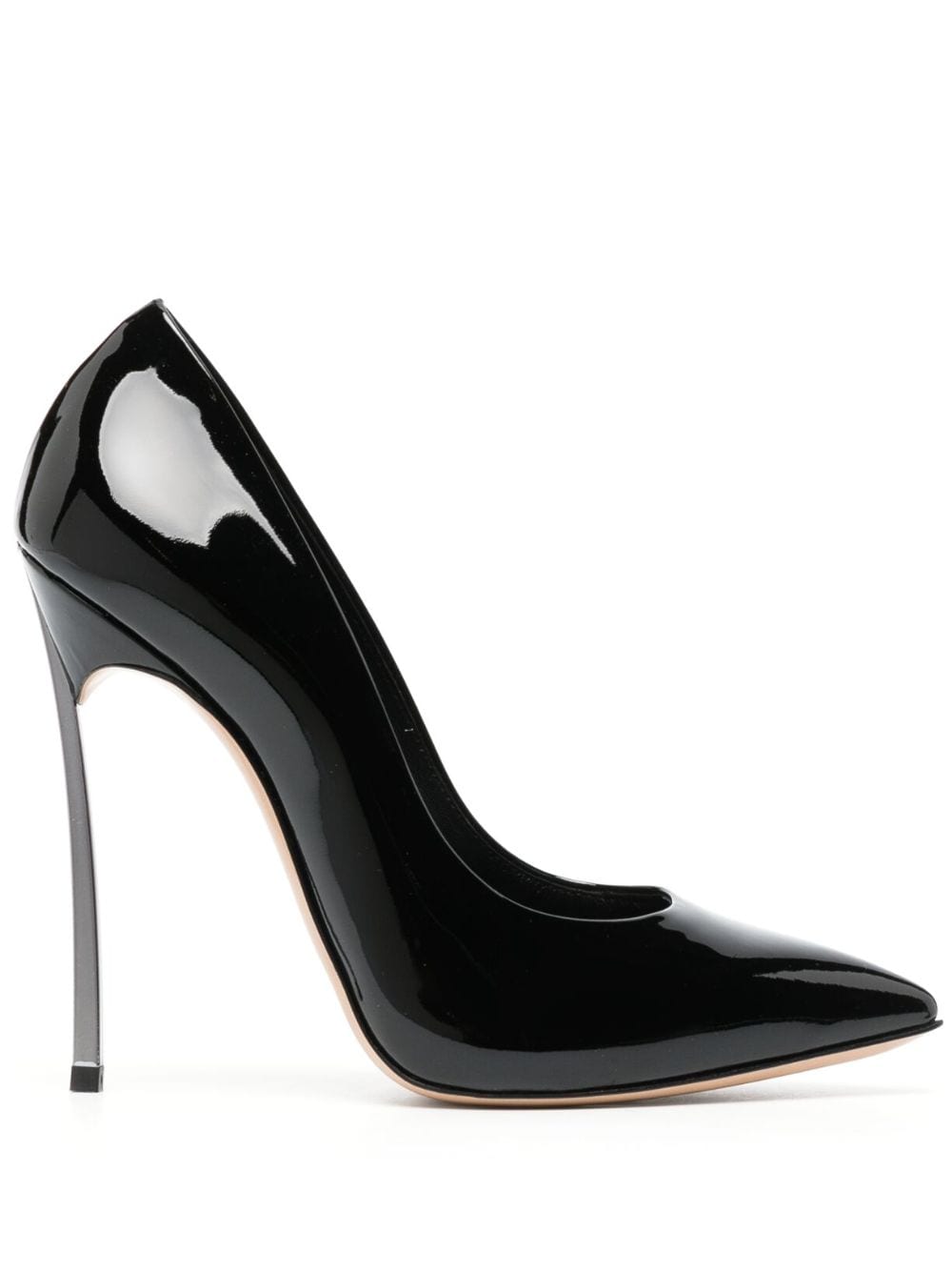 Casadei Blade Tiffany 115mm patent-leather pumps - Black von Casadei