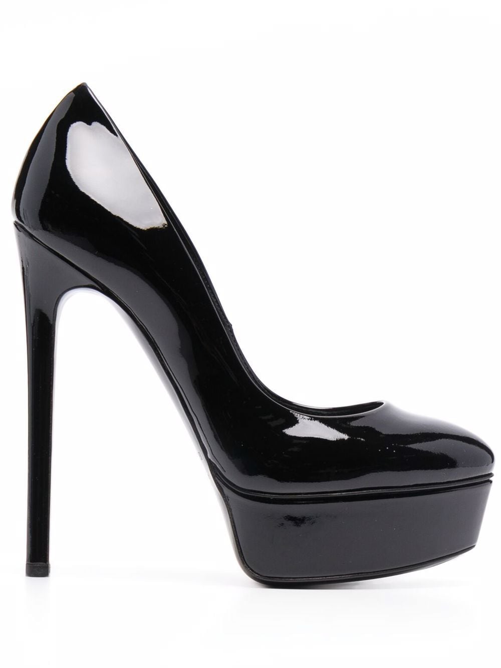 Casadei Blade glossy stiletto pumps - Black von Casadei